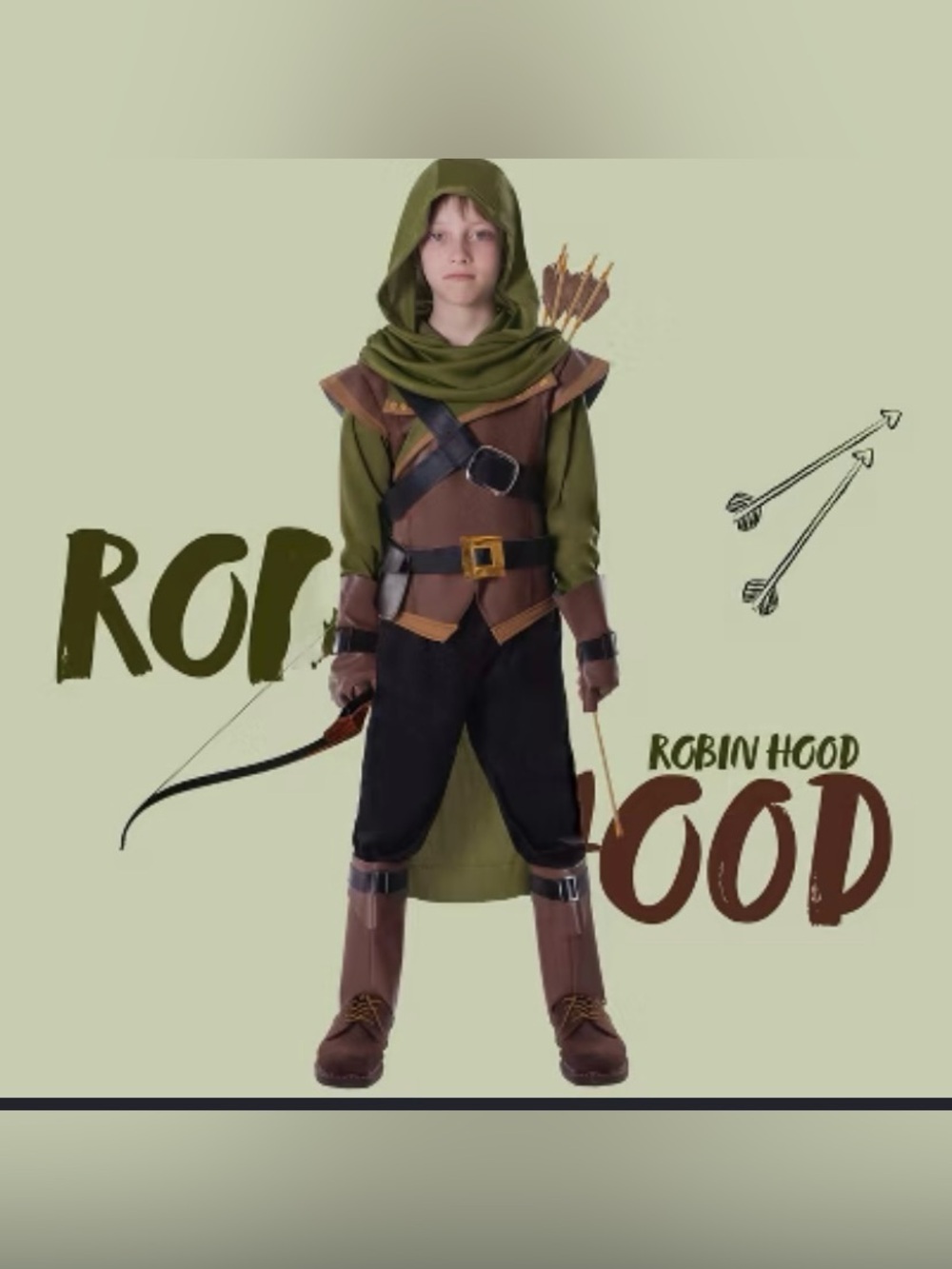 Spooktacular Creations Robin Hood Child Costume set.